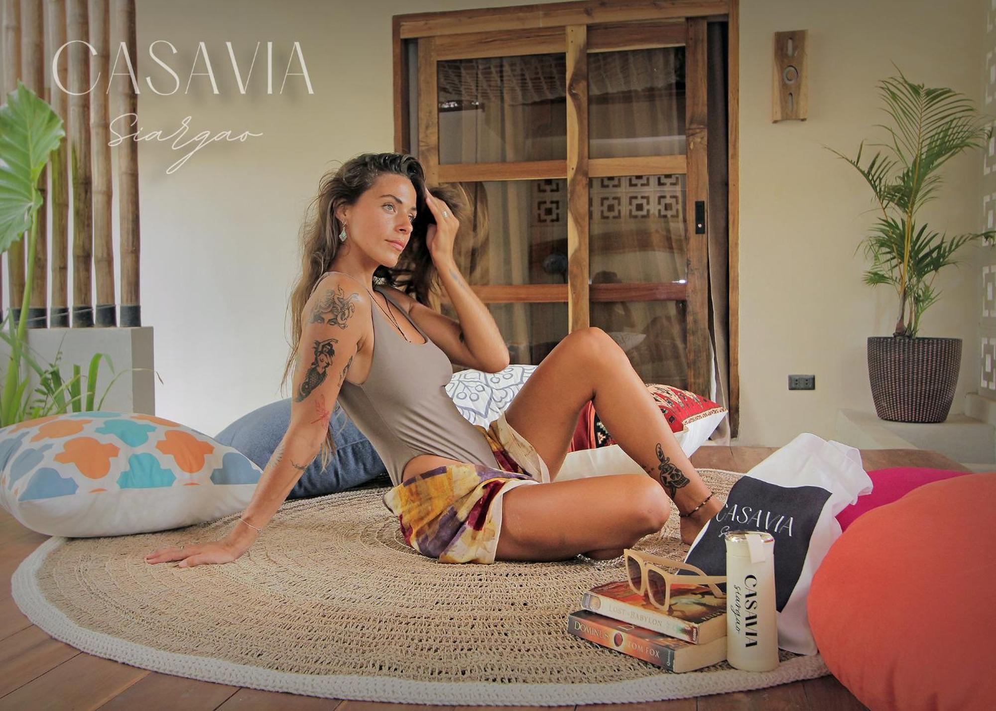 Хостел Casavia Siargao Catangnan Екстер'єр фото